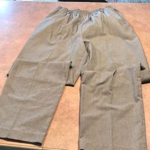 Alfred Dunner elastic waist dress pants. Sz 12 P